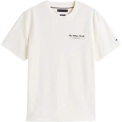 Tommy Hilfiger Hilfiger Herald Back Graphic Tee M IVORY PETAL M Tommy Hilfiger Hilfiger Herald Back Graphic Tee M IVORY PETAL M