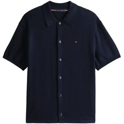 Tommy Hilfiger Essential Cotton Ss Over Shirt M DESERT SKY M Tommy Hilfiger Essential Cotton Ss Over Shirt M DESERT SKY M