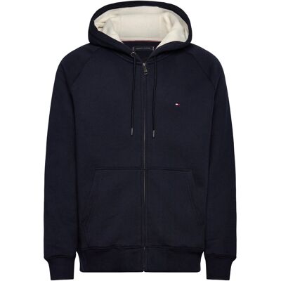 Tommy Hilfiger Teddy Lined Hdd Zip Through XS DESERT SKY XS Tommy Hilfiger Teddy Lined Hdd Zip Through XS DESERT SKY XS