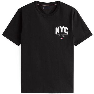 Tommy Hilfiger Hilfiger Script Nyc Tee M BLACK M Tommy Hilfiger Hilfiger Script Nyc Tee M BLACK M