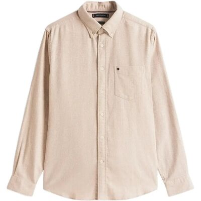 Tommy Hilfiger Flannel Dobby Rf Shirt XL COASTAL TAUPE XL Tommy Hilfiger Flannel Dobby Rf Shirt XL COASTAL TAUPE XL