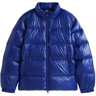 Tommy Hilfiger Shiny Down Stand Puffer M WEDGE BLUE M Tommy Hilfiger Shiny Down Stand Puffer M WEDGE BLUE M