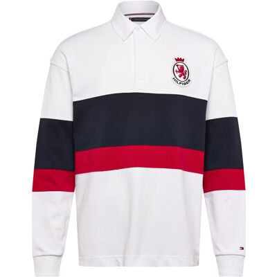 Tommy Hilfiger Rwb Crest Rugby XS WHITE XS Tommy Hilfiger Rwb Crest Rugby XS WHITE XS
