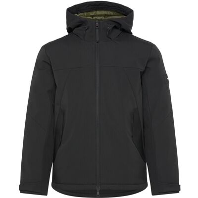 Tommy Hilfiger Tech Hooded Short Padded Jacket XL BLACK XL Tommy Hilfiger Tech Hooded Short Padded Jacket XL BLACK XL
