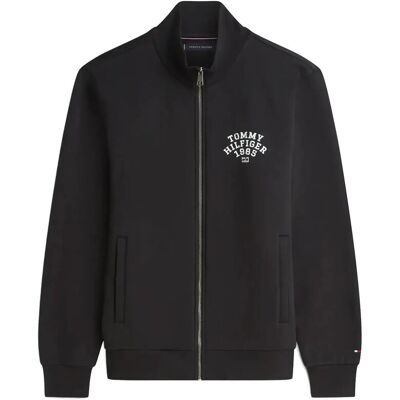 Tommy Hilfiger Hilfiger Arch Stand Collar Zip L BLACK L Tommy Hilfiger Hilfiger Arch Stand Collar Zip L BLACK L