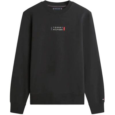 Tommy Hilfiger Brand Love Sweatshirt XXL BLACK XXL Tommy Hilfiger Brand Love Sweatshirt XXL BLACK XXL