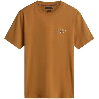 Tommy Hilfiger Brand Love Small Hilfiger Tee S HIGHLAND KHAKI S Tommy Hilfiger Brand Love Small Hilfiger Tee S HIGHLAND KHAKI S