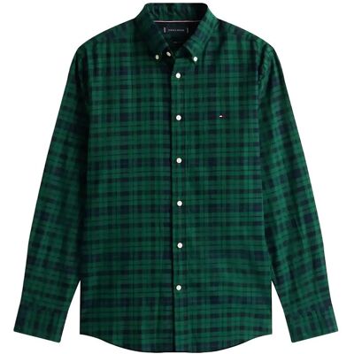 Tommy Hilfiger Mercerized Blackwatch Rf Shirt XXXL PREPPY NAVY / CHECK XXXL Tommy Hilfiger Mercerized Blackwatch Rf Shirt XXXL PREPPY NAVY / CHECK XXXL
