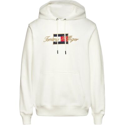 Tommy Hilfiger Icon Gold Hoodie M ECRU M Tommy Hilfiger Icon Gold Hoodie M ECRU M