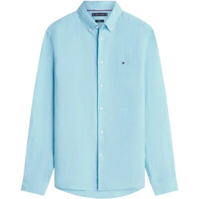 Tommy Hilfiger Pigment Dyed Li Solid Rf Shirt XXL ARCTIC AQUA XXL Tommy Hilfiger Pigment Dyed Li Solid Rf Shirt XXL ARCTIC AQUA XXL