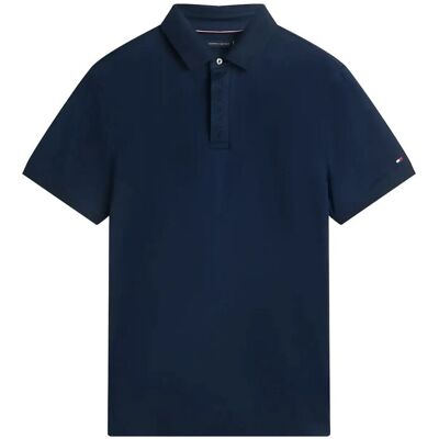 Tommy Hilfiger Hidden Placket Detail Reg Polo XS DARK NIGHT NAVY XS Tommy Hilfiger Hidden Placket Detail Reg Polo XS DARK NIGHT NAVY XS