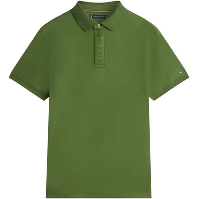 Tommy Hilfiger Hidden Placket Detail Reg Polo XXL MOUNTAIN PINE XXL Tommy Hilfiger Hidden Placket Detail Reg Polo XXL MOUNTAIN PINE XXL