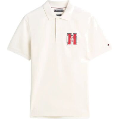 Tommy Hilfiger Elevated Graphic Reg Polo M IVORY PETAL M Tommy Hilfiger Elevated Graphic Reg Polo M IVORY PETAL M