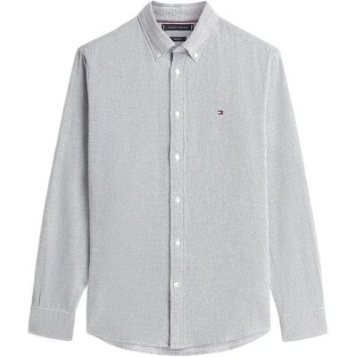 Tommy Hilfiger Dobby Structure Rf Shirt M AEGEAN SEA M Tommy Hilfiger Dobby Structure Rf Shirt M AEGEAN SEA M