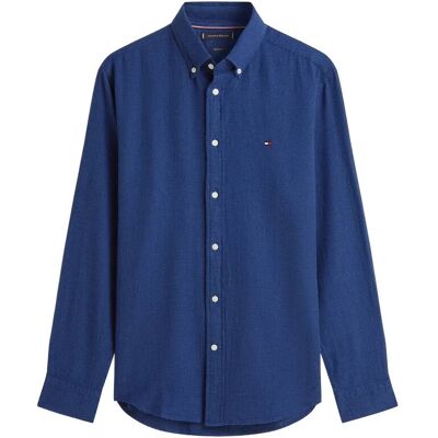 Tommy Hilfiger Dobby Structure Rf Shirt S CARBON NAVY S Tommy Hilfiger Dobby Structure Rf Shirt S CARBON NAVY S