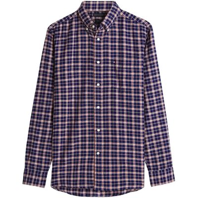 Tommy Hilfiger Brushed Linen Medium Check XL CARBON NAVY CHECK XL Tommy Hilfiger Brushed Linen Medium Check XL CARBON NAVY CHECK XL