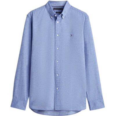 Tommy Hilfiger Brushed Linen Twill Rf Shirt XL BOLD BLUE XL Tommy Hilfiger Brushed Linen Twill Rf Shirt XL BOLD BLUE XL