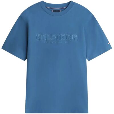 Tommy Hilfiger Mix Media Graphic Tee M AEGEAN SEA M Tommy Hilfiger Mix Media Graphic Tee M AEGEAN SEA M