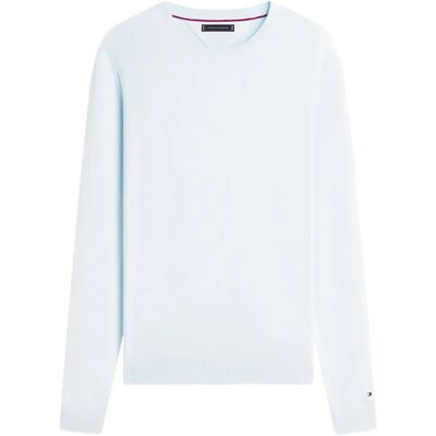 Tommy Hilfiger Dc Cotton/Lyocell Cneck L BREEZY BLUE L Tommy Hilfiger Dc Cotton/Lyocell Cneck L BREEZY BLUE L