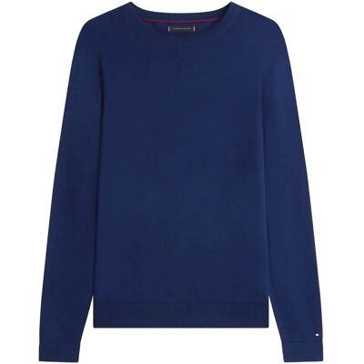 Tommy Hilfiger Dc Cotton/Lyocell Cneck M NAVY IRIS M Tommy Hilfiger Dc Cotton/Lyocell Cneck M NAVY IRIS M