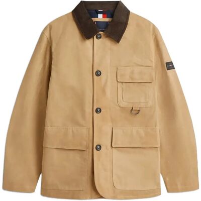 Tommy Hilfiger Waxed Barn Jacket M SAFARI CANVAS M Tommy Hilfiger Waxed Barn Jacket M SAFARI CANVAS M