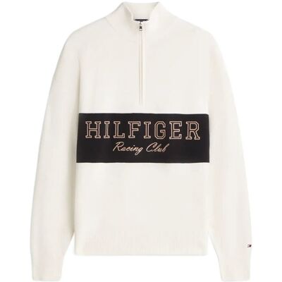 Tommy Hilfiger Modern Athleisure Zip Mock XXL IVORY PETAL XXL Tommy Hilfiger Modern Athleisure Zip Mock XXL IVORY PETAL XXL