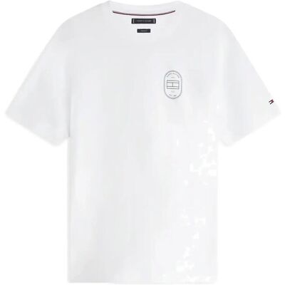 Tommy Hilfiger Brand Love Roundel Tee L WHITE L Tommy Hilfiger Brand Love Roundel Tee L WHITE L