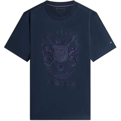 Tommy Hilfiger Country Club Interlock Tee S DESERT SKY S Tommy Hilfiger Country Club Interlock Tee S DESERT SKY S