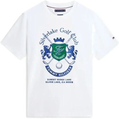 Tommy Hilfiger Country Club Interlock Tee S WHITE S Tommy Hilfiger Country Club Interlock Tee S WHITE S