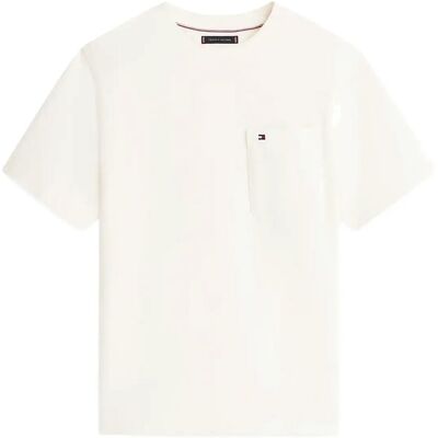 Tommy Hilfiger Mesh Tee M IVORY PETAL M Tommy Hilfiger Mesh Tee M IVORY PETAL M