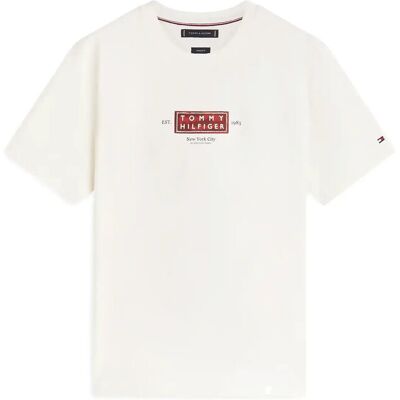 Tommy Hilfiger Heritage Label Tee XL IVORY PETAL XL Tommy Hilfiger Heritage Label Tee XL IVORY PETAL XL