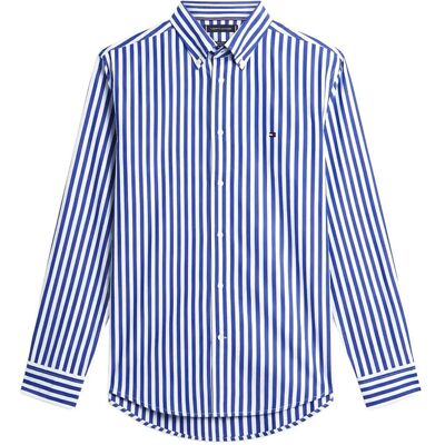 Tommy Hilfiger Flex Poplin Classic Stp Rf Shirt XL WEDGE BLUE STRIPE XL Tommy Hilfiger Flex Poplin Classic Stp Rf Shirt XL WEDGE BLUE STRIPE XL