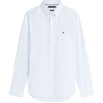Tommy Hilfiger Flex Poplin Gingham Rf Shirt M SWEET BLUE CHECK M Tommy Hilfiger Flex Poplin Gingham Rf Shirt M SWEET BLUE CHECK M