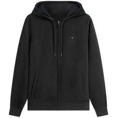 Tommy Hilfiger Mix Media Reversible Hdd Zip L BLACK L Tommy Hilfiger Mix Media Reversible Hdd Zip L BLACK L