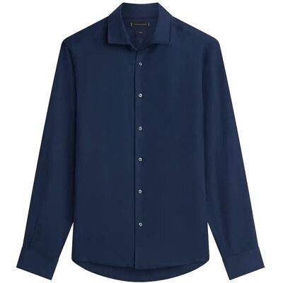 Tommy Hilfiger Dc Linen Shirt M NAVY IRIS M Tommy Hilfiger Dc Linen Shirt M NAVY IRIS M