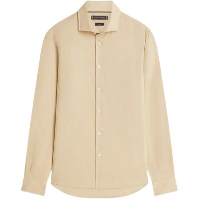 Tommy Hilfiger Dc Linen Shirt M SANDALWOOD M Tommy Hilfiger Dc Linen Shirt M SANDALWOOD M