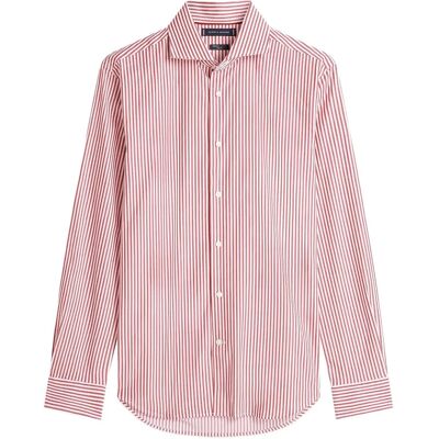 Tommy Hilfiger Dc Flex Collar Clssc Strp Shirt R/42 MAGMA RED R/42 Tommy Hilfiger Dc Flex Collar Clssc Strp Shirt R/42 MAGMA RED R/42