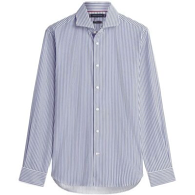 Tommy Hilfiger Dc Flex Collar Clssc Strp Shirt R/42 NAVY IRIS R/42 Tommy Hilfiger Dc Flex Collar Clssc Strp Shirt R/42 NAVY IRIS R/42