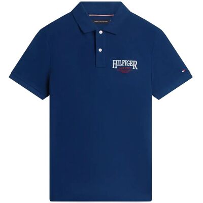 Tommy Hilfiger Left Chest Graphic Reg Polo XL CARBON NAVY XL Tommy Hilfiger Left Chest Graphic Reg Polo XL CARBON NAVY XL