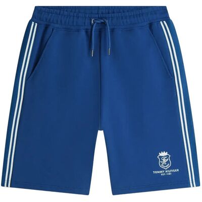 Tommy Hilfiger Country Club Crest Sweatshort M BLUE JEAN M Tommy Hilfiger Country Club Crest Sweatshort M BLUE JEAN M
