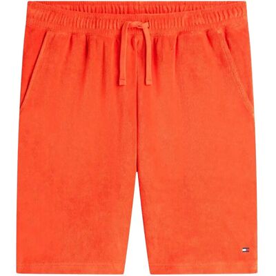 Tommy Hilfiger Towelling Sweatshorts M BRILLIANT ORANGE M Tommy Hilfiger Towelling Sweatshorts M BRILLIANT ORANGE M