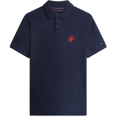 Tommy Hilfiger Th Script Reg Polo XL DESERT SKY XL Tommy Hilfiger Th Script Reg Polo XL DESERT SKY XL