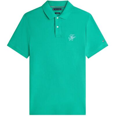Tommy Hilfiger Th Script Reg Polo L JADE WINK L Tommy Hilfiger Th Script Reg Polo L JADE WINK L