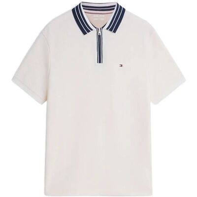 Tommy Hilfiger Zip Placket Classic XL IVORY PETAL XL Tommy Hilfiger Zip Placket Classic XL IVORY PETAL XL