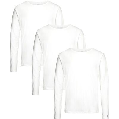 Tommy Hilfiger 3P Ls Tee XXL WHITE WHITE WHITE XXL Tommy Hilfiger 3P Ls Tee XXL WHITE WHITE WHITE XXL