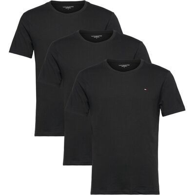 Tommy Hilfiger 3P Ss Tee XL BLACK BLACK BLACK XL Tommy Hilfiger 3P Ss Tee XL BLACK BLACK BLACK XL