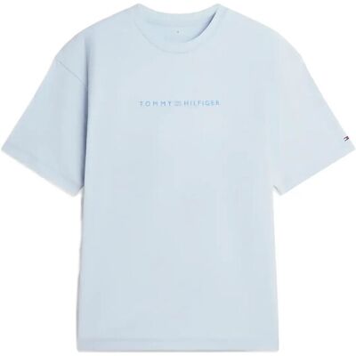 Tommy Hilfiger Ss Logo Tee XL BREEZY BLUE XL Tommy Hilfiger Ss Logo Tee XL BREEZY BLUE XL