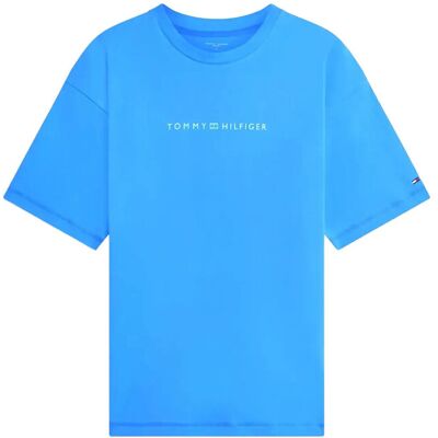 Tommy Hilfiger Ss Logo Tee M COPENHAGEN BLUE M Tommy Hilfiger Ss Logo Tee M COPENHAGEN BLUE M