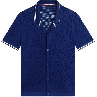 Tommy Hilfiger Open Knit Shirt M PREPPY NAVY M Tommy Hilfiger Open Knit Shirt M PREPPY NAVY M