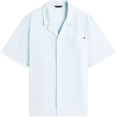 Tommy Hilfiger Woven Bowling Shirt M KEEPSAKE BLUE M Tommy Hilfiger Woven Bowling Shirt M KEEPSAKE BLUE M